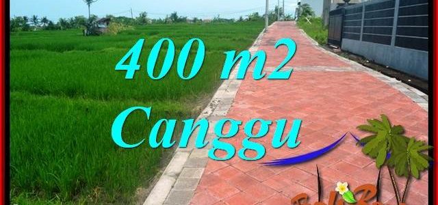 FOR SALE Exotic PROPERTY 400 m2 LAND IN CANGGU TJCG219