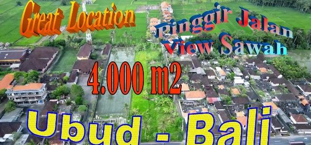 FOR SALE Affordable PROPERTY LAND in Sukawati Ubud TJUB862